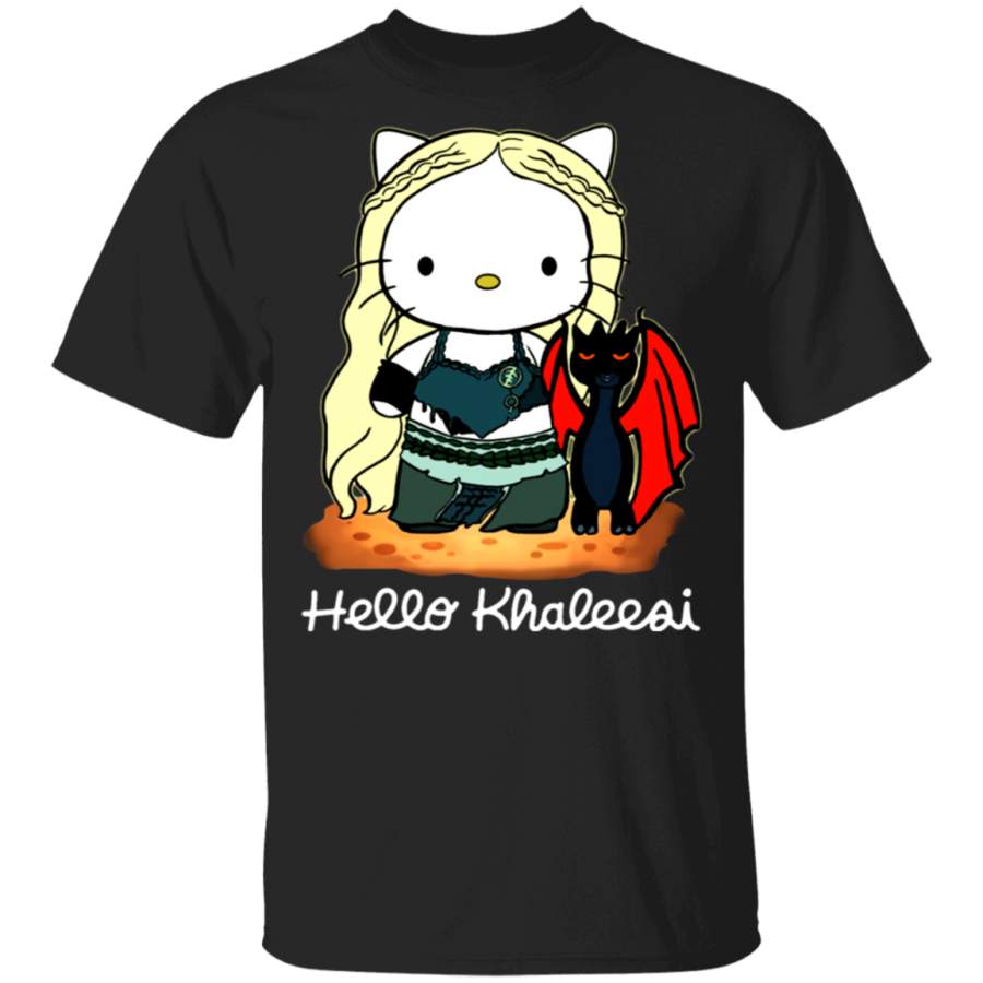 Hello Khaleesi Khaleesi And Hello Kitty Mashup Shirt