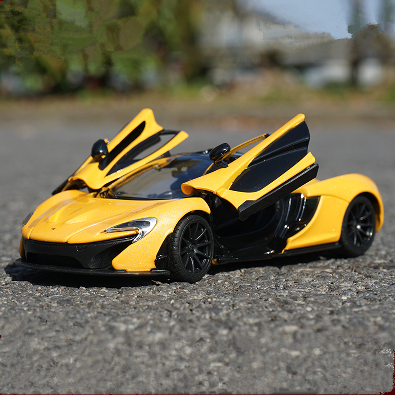 1/24 McLaren P1 Alloy Sports Car Model Diecast & Toy Vehicles Metal SuperCar Model Collection High Simulation Childrens Toy Gift alx