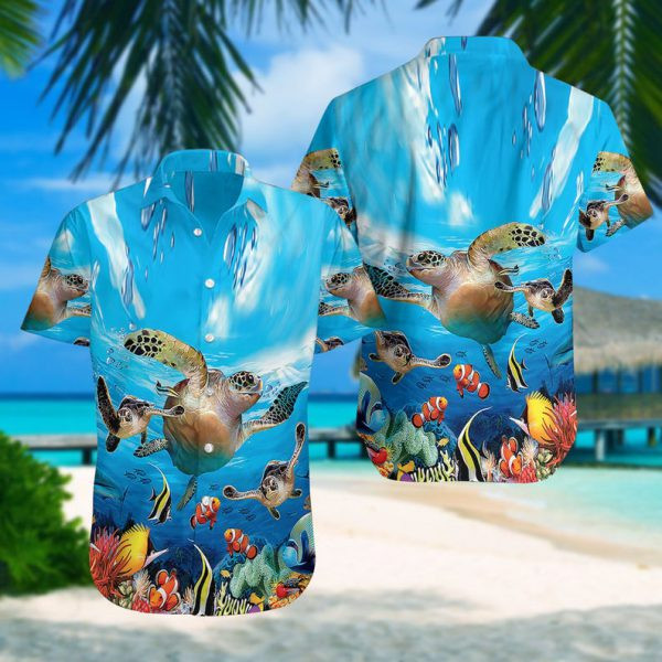 Sea Turtle Hawaii Shirt Unisex Adult Ha90966