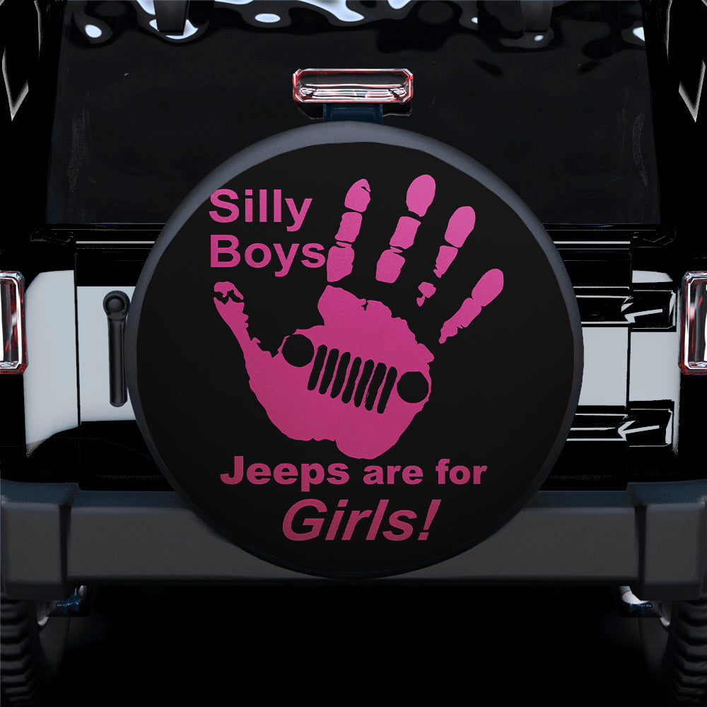 Jeeps Are For Girls Jeep Car Spare Tire Cover Gift For Campers