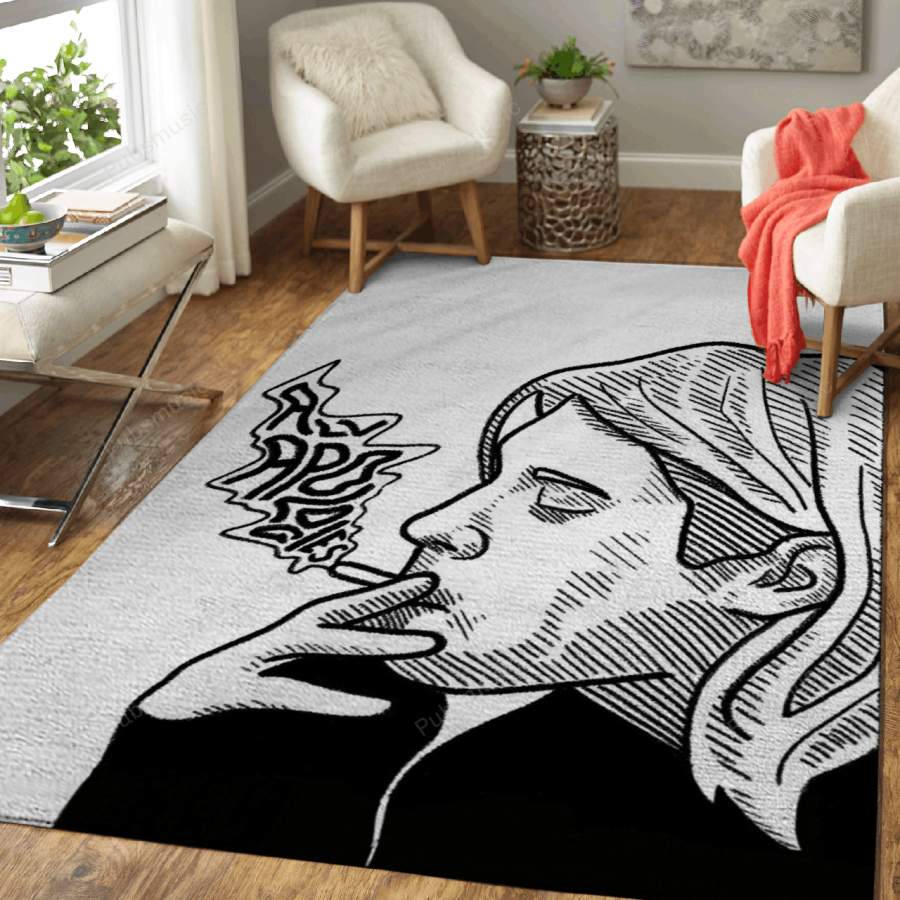 Nirvana All Apologies  – Music Art For Fans Area Rug Living Room Carpet Floor Decor