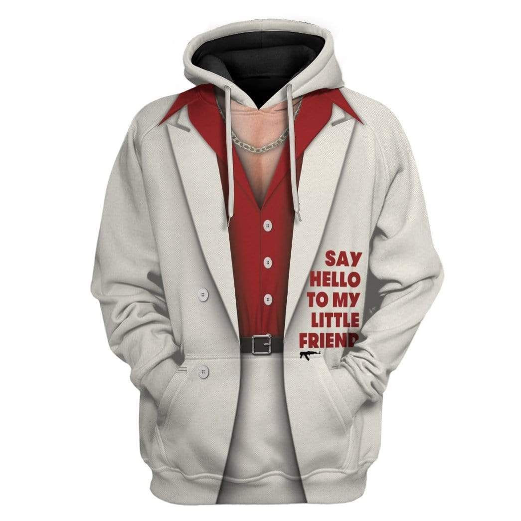 3D Cosplay Tony Montana Custom Hoodies Apparel