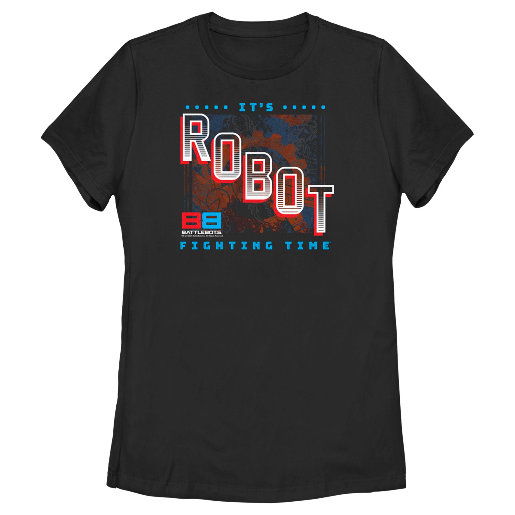 Women’S Battlebots It’S Robot Fighting Time T-Shirt