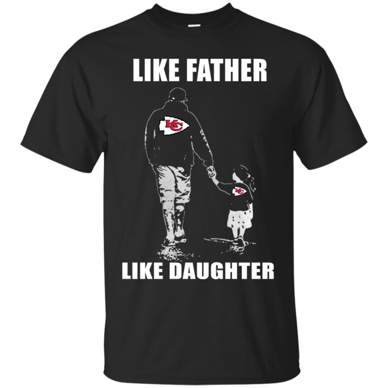 Top selling Father’s Day-Like Father Like Daughter – Kansas City Chiefs – Father’s Day Shirt