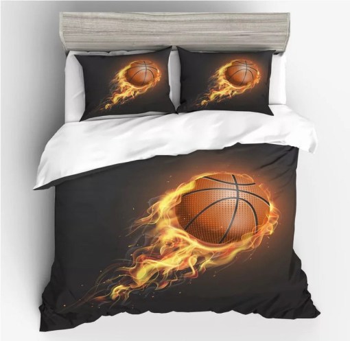 Basketball 2 Duvet Cover Pillowcase Home Decor 3D Bedding Set Decor 4950