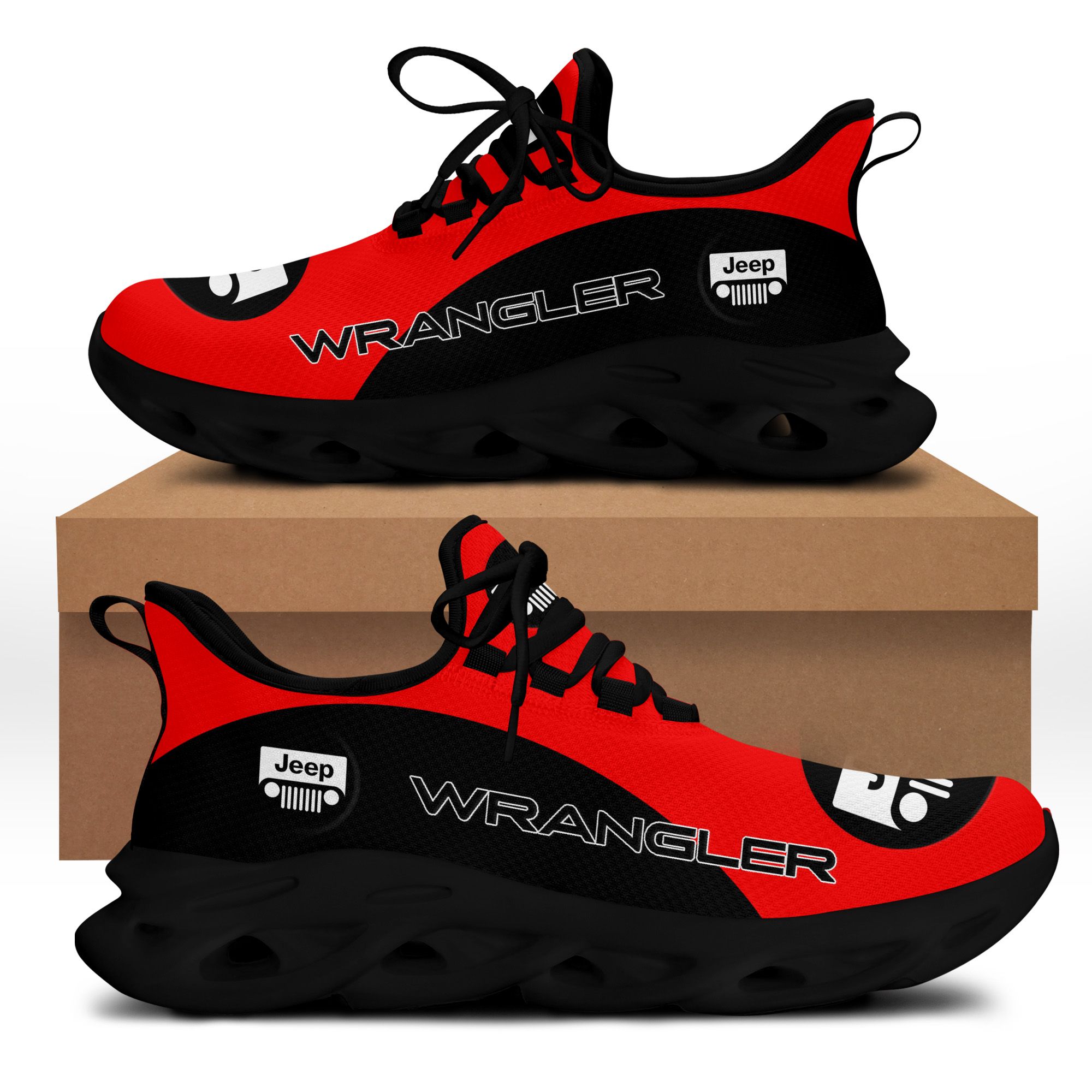 Jeep Wrangler LPH-VA BS Running Shoes Ver 4 (Red)