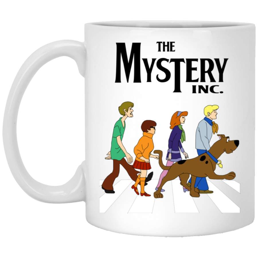 Scooby Doo Abbey Road Mug White Mug