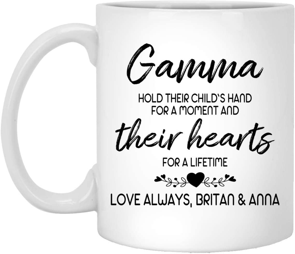 Personalized Gamma Coffee Mug – Coffee Mug For Gamma – Coffee Mug For Mothers – Family Coffee Mug – Mother’S Day Gift 11Oz