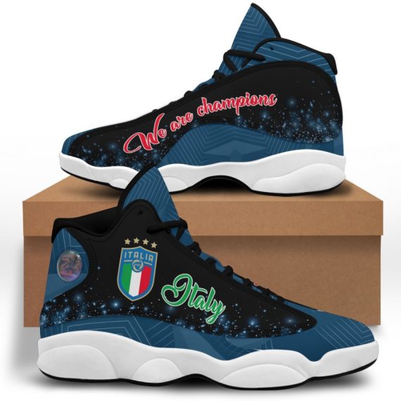 Sport Gifts Italy National Football Team Uefa Euro 2020 We Are Champion Jd 13 Shoes Italia Fan Hg