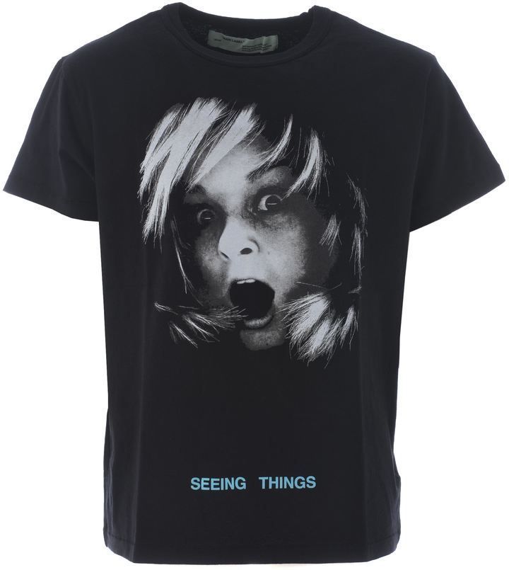 Off White Screaming Girl Shirt