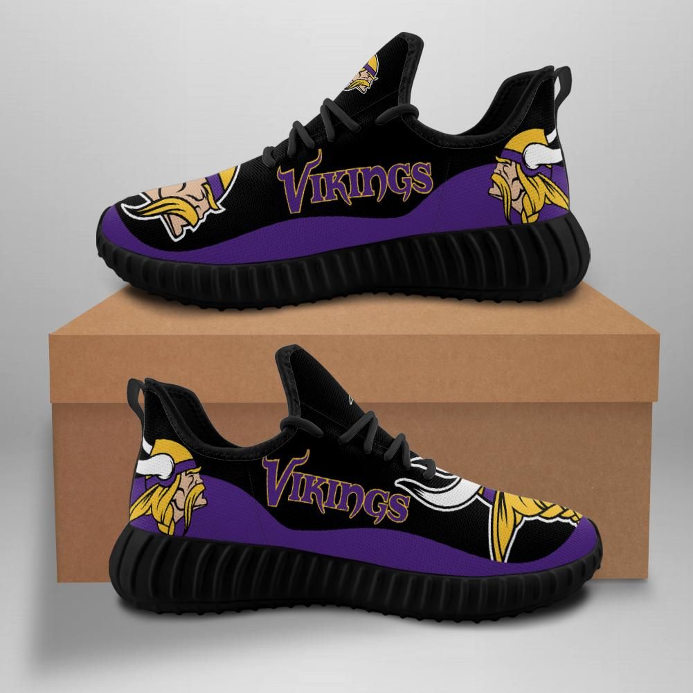 Minnesota Vikings Unisex Sneakers New Sneakers Custom Shoes Football Yeezy Boost – Yeezy Shoes