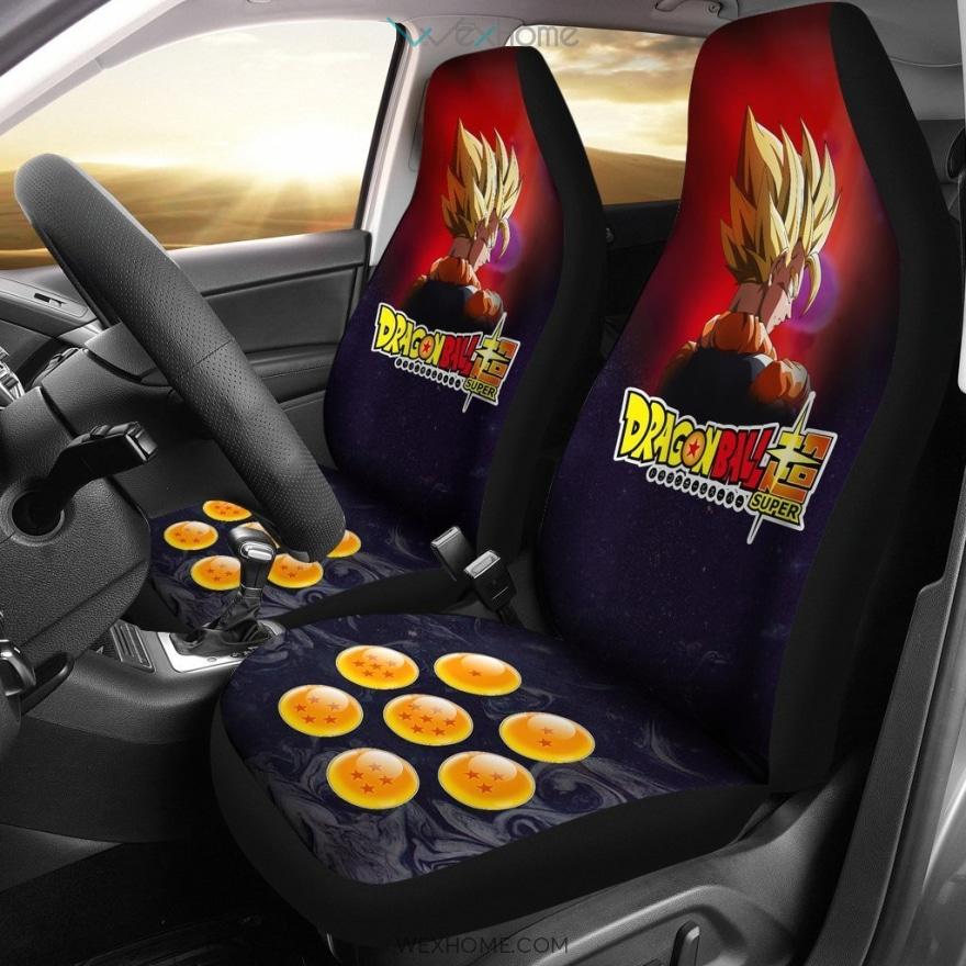 Goku Super Saiyan  Dragon Ball Anime Custom Car Seat Covers