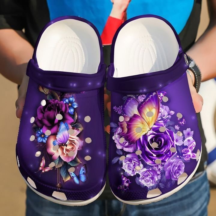 Butterfly Spirit Sku 357 Crocs Clog Shoes