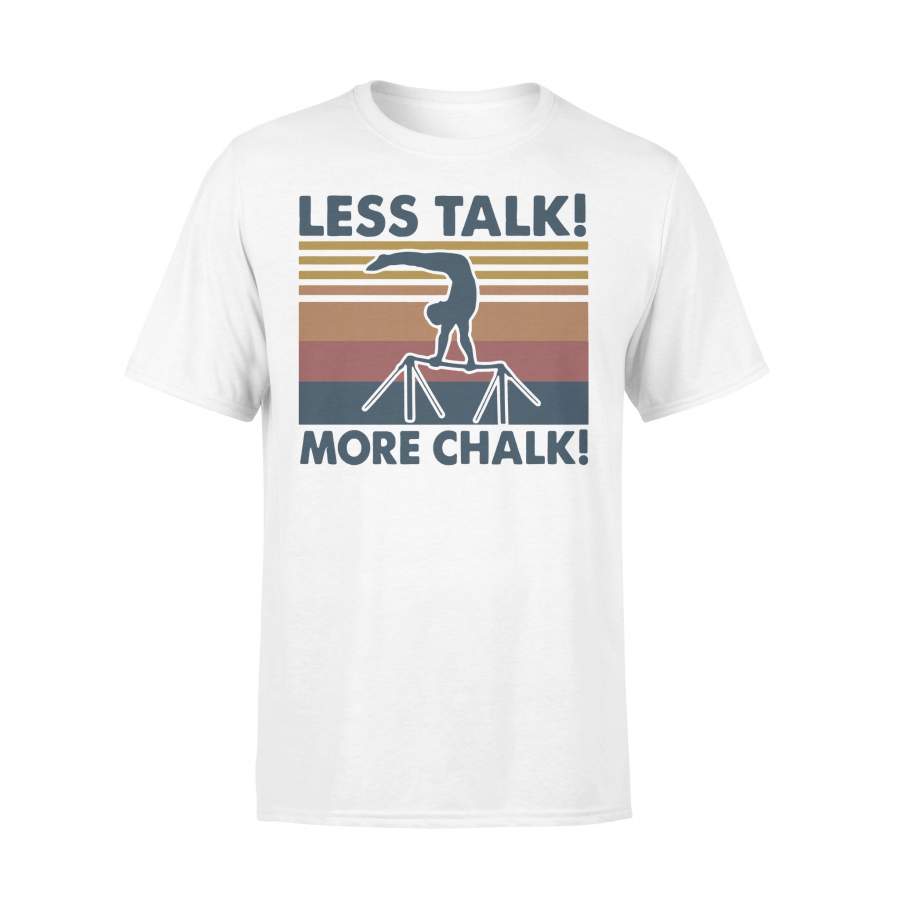 Gymnast Less Talk More Chalk Vintage T-shirt