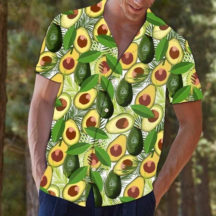 Avocado Hawaiian Shirt | Unisex | Adult | Hw1218