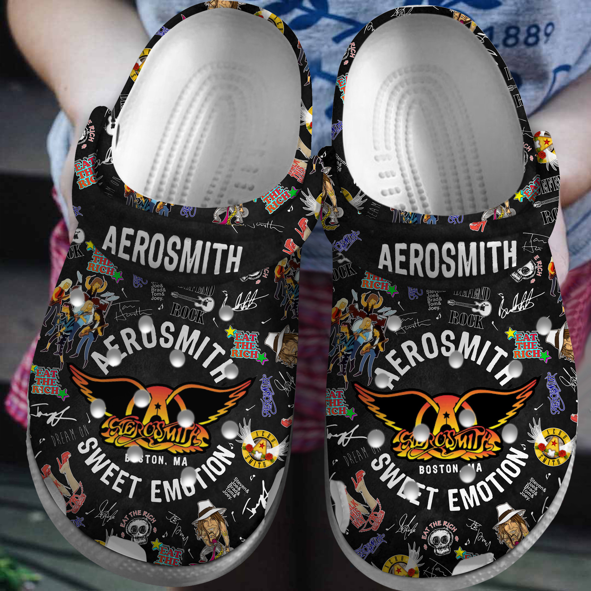 Aerosmith Crocss Clogs For Men Women And Kid Gtmv2Ij6