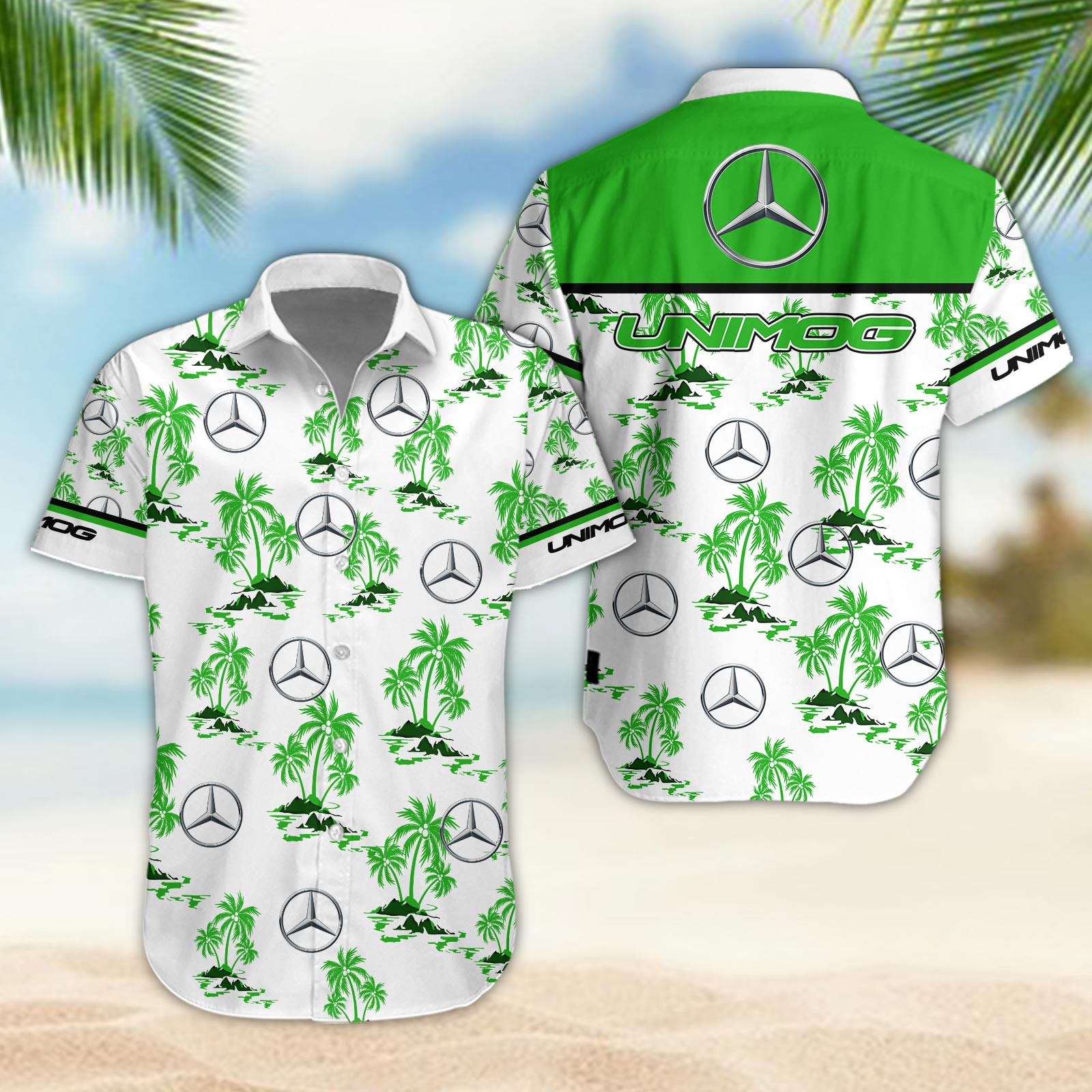 Unimog Mb Hawaiian Shirt
