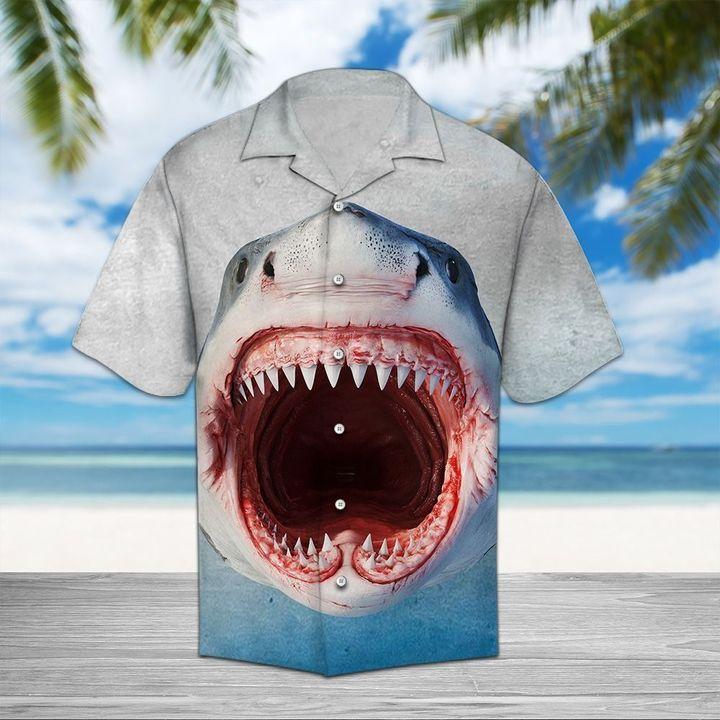 Shark Hawaiian Shirt Pre12351