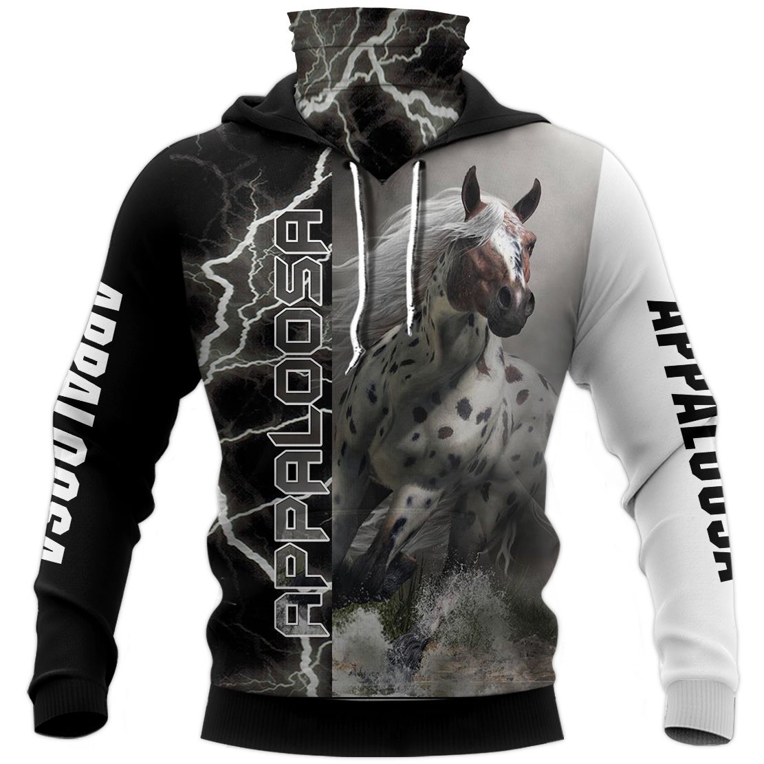 Appaloosa Horse 3D Full Printing Hoodie And Unisex Tee