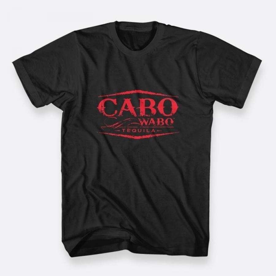 Cabo Wabo Tequila S-3Xl Color Black Sammy Hagar Tees Men’S T-Shirt