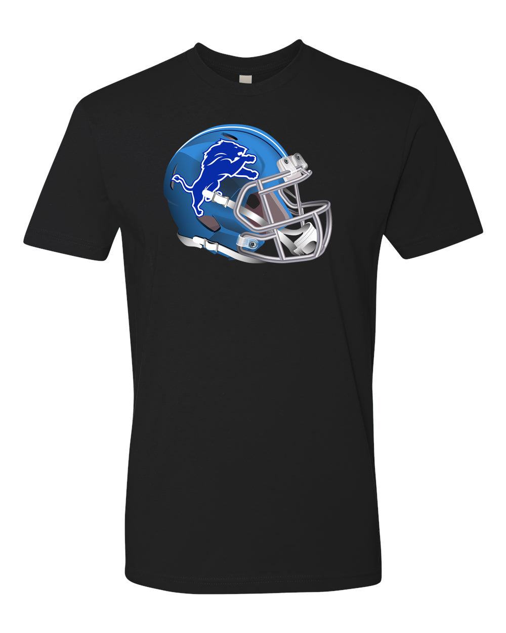 Detroit Lions Elite Helmet Team Shirt Jersey Shirt