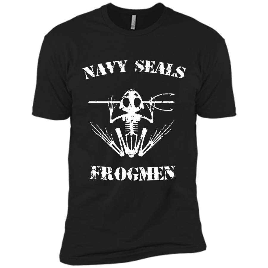 Navy Seals Frogmen - Canvas Unisex USA Shirt - Intercept Inter National