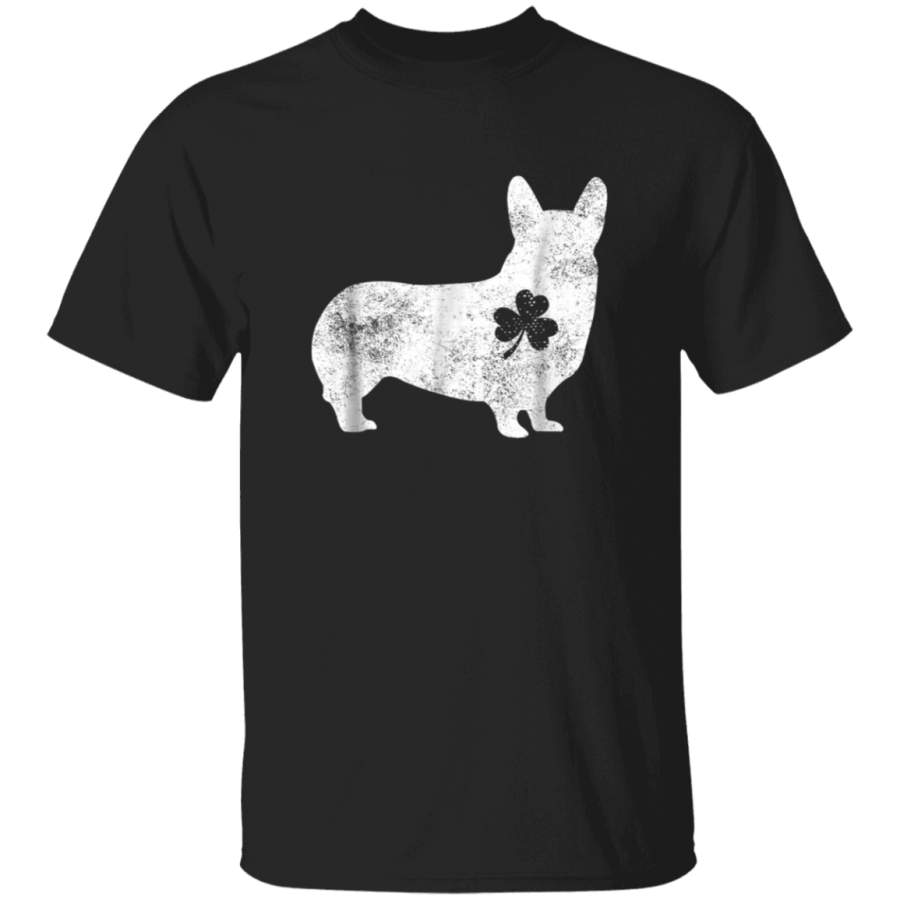 Corgi Irish Clover TShirt St Patricks Day Dog Lover Gifts