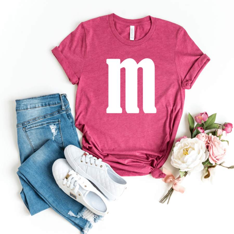 M&M Shirt , Halloween Costume , Candy Shirt , M M’s , Easy Halloween Costume,Funny Costume, Adult Halloween Costume