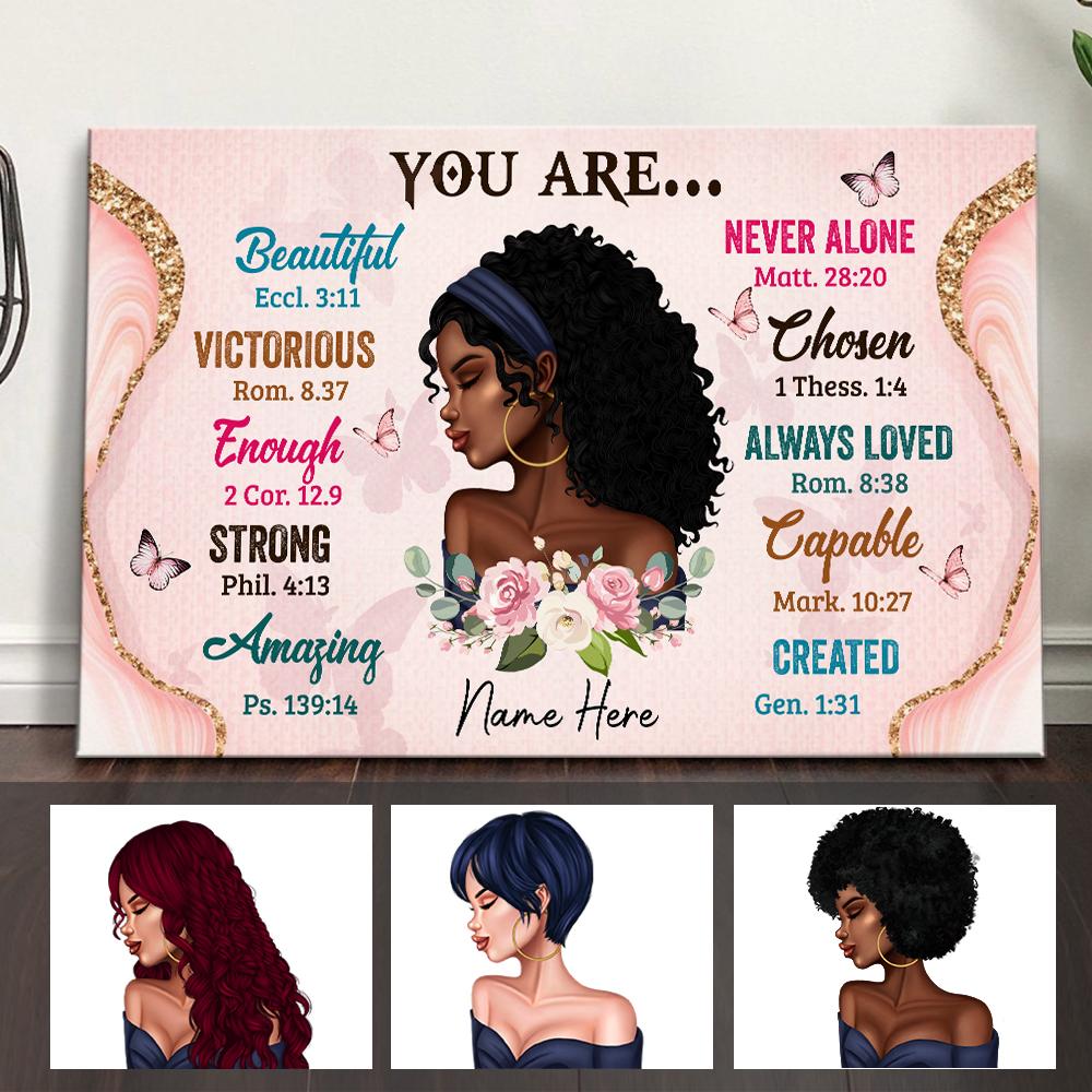 Personalized Bwa You Are Beautiful Poster