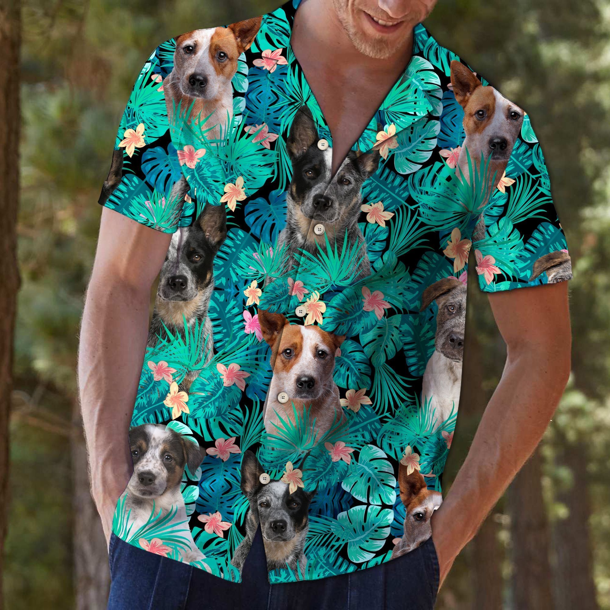 Australian Cattle Dog Blue High Quality Unisex Hawaiian Shirt For Men And Women CTC09042236