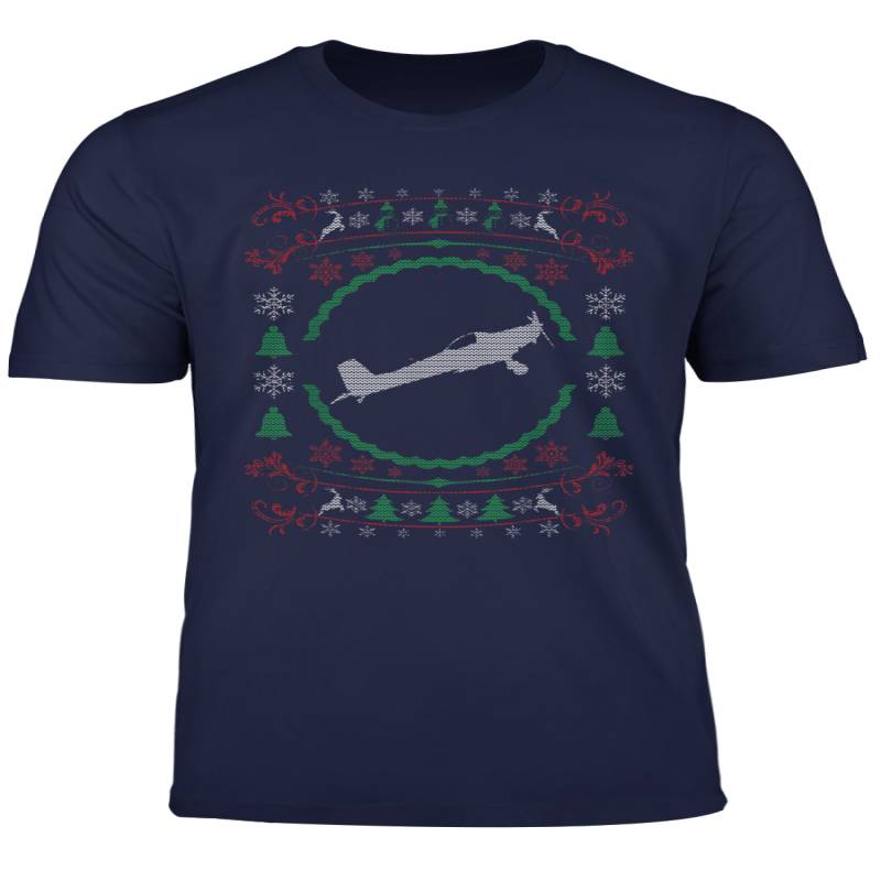 Ugly Christmas Style Rc Plane Funny Xmas T Shirt