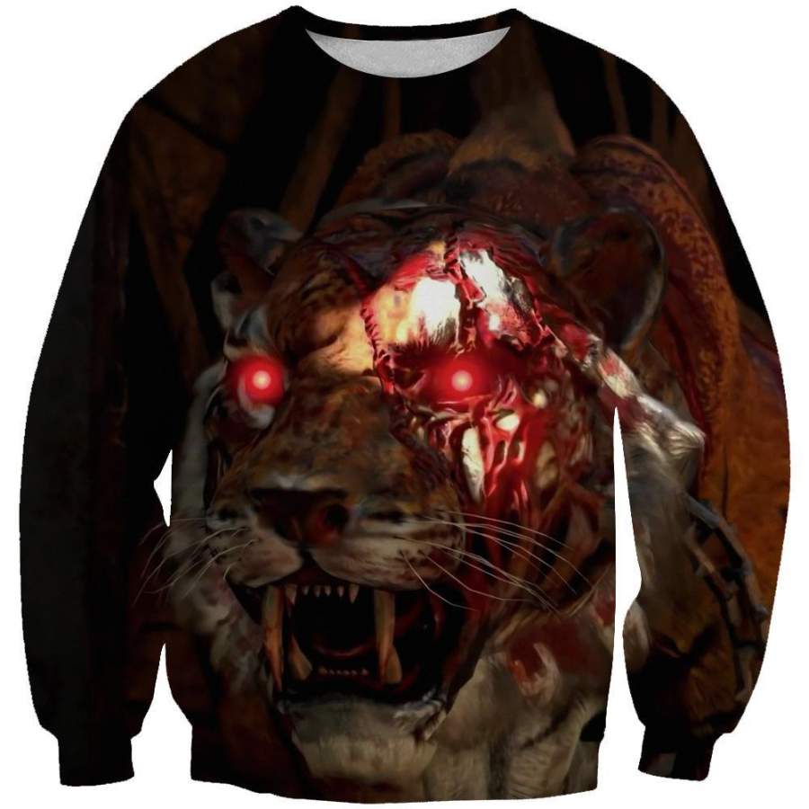 Call of Duty Blackout Sweatshirt – Zombie Tiger Clothes