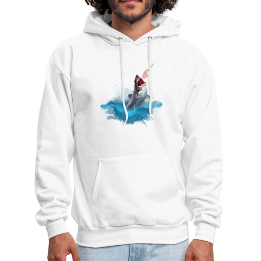 Shark Jumping Hoodie – Animal Face Hoodie