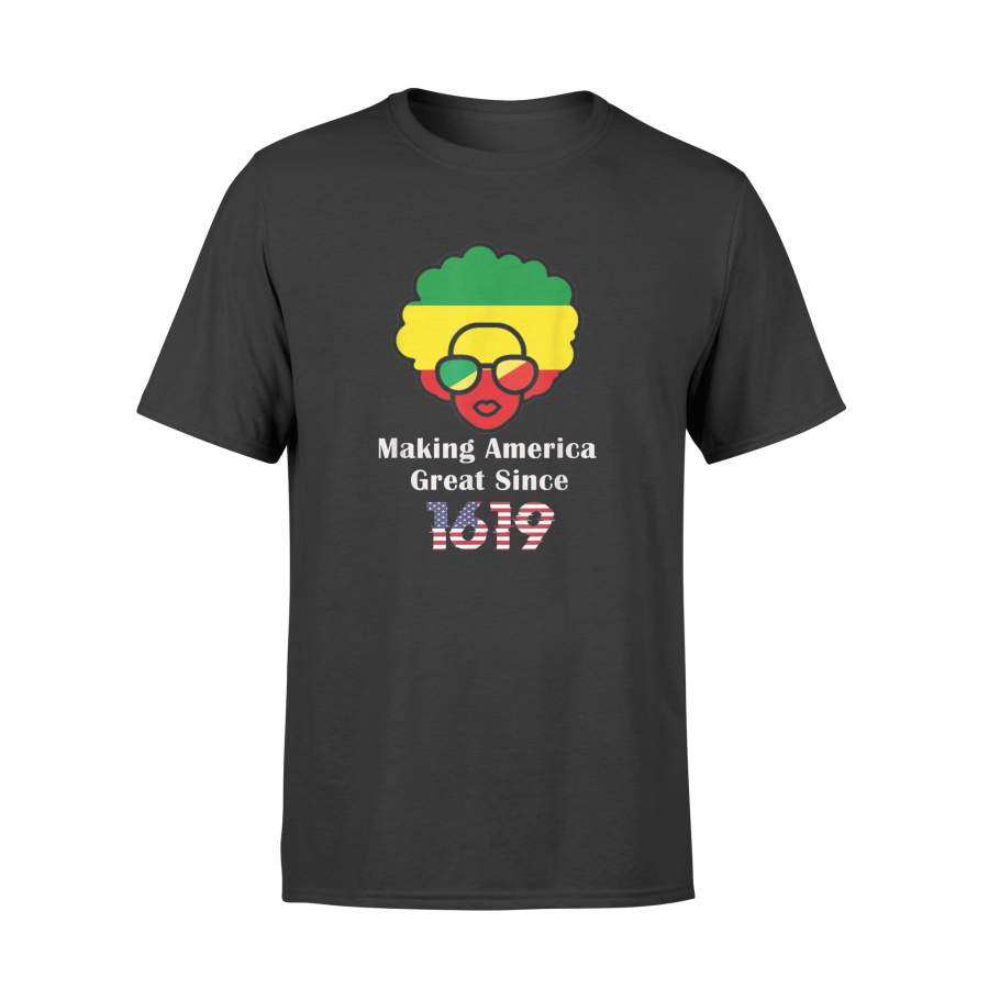 Our Ancestors 1619 T-Shirt The 1619 Project 400 Years Ago – Standard T-shirt