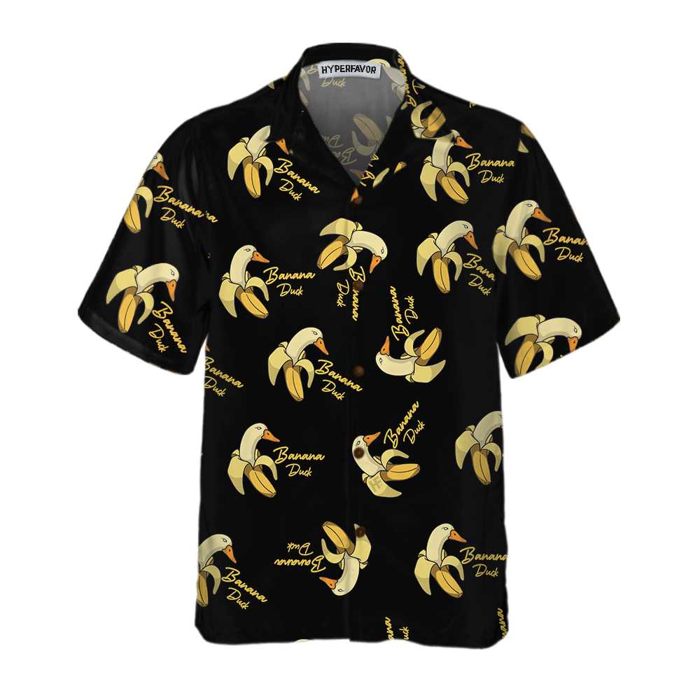 Banana Duck Hawaii Funny Shirt For Pattern Ha64284