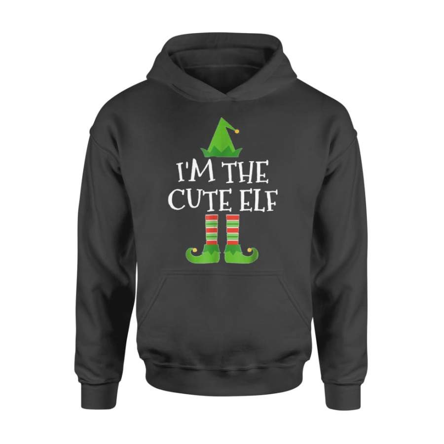 I’m The Cute Elf Matching Family Group Christmas Shirt For Men Women – Standard Hoodie