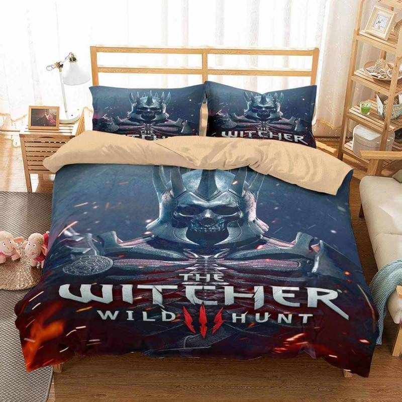 3D Customize The Witcher 3 Wild Hunt Bedding Set Duvet Cover Set Bedroom Set Bedlinen 1