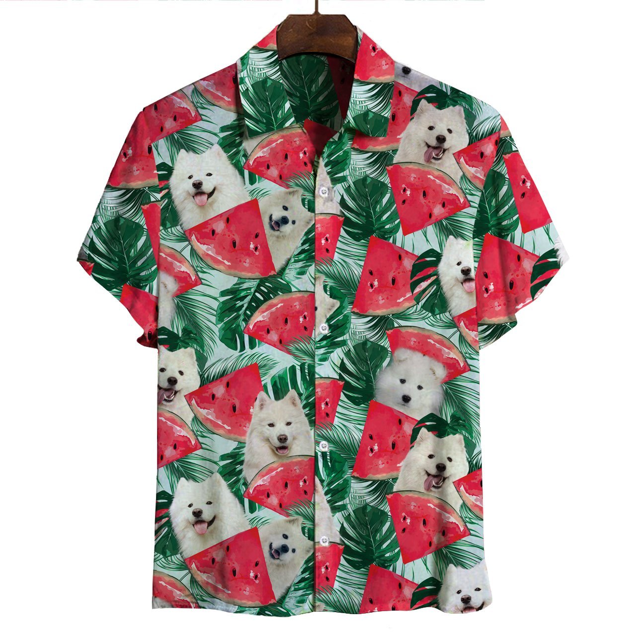 Samoyed Hawaii Shirt Ha26849