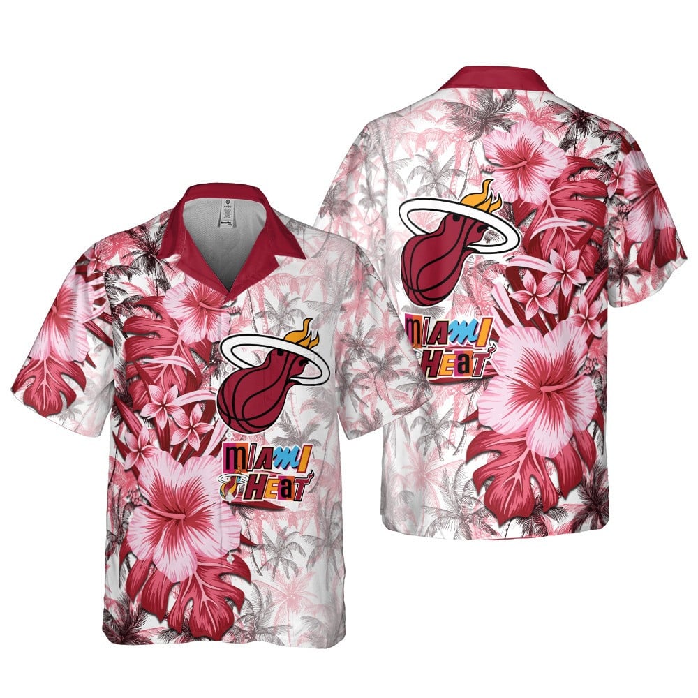 Miami Heat Hawaiian Shirt Sh3