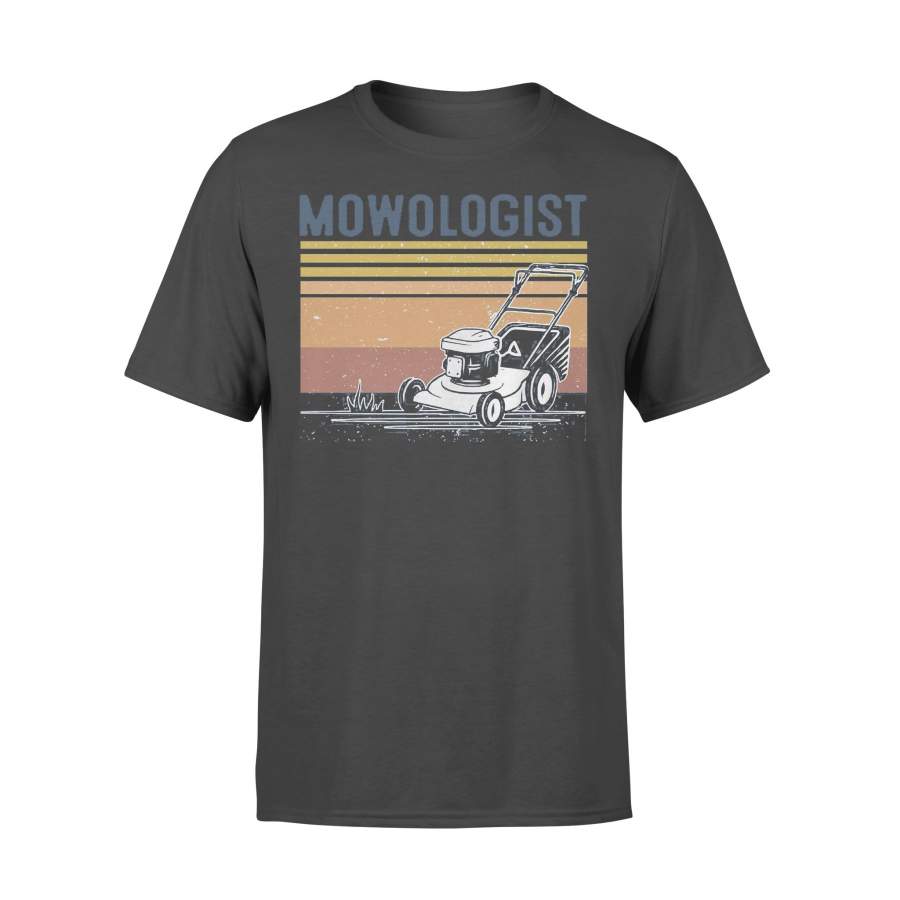 Mowologist Mowing Machine Glass Cutter Vintage T-shirt