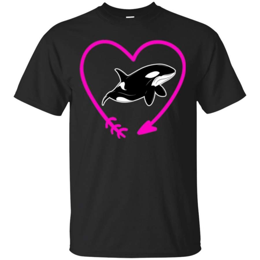 AGR I Love Orcas Tshirt For Lover Jaq T-shirt