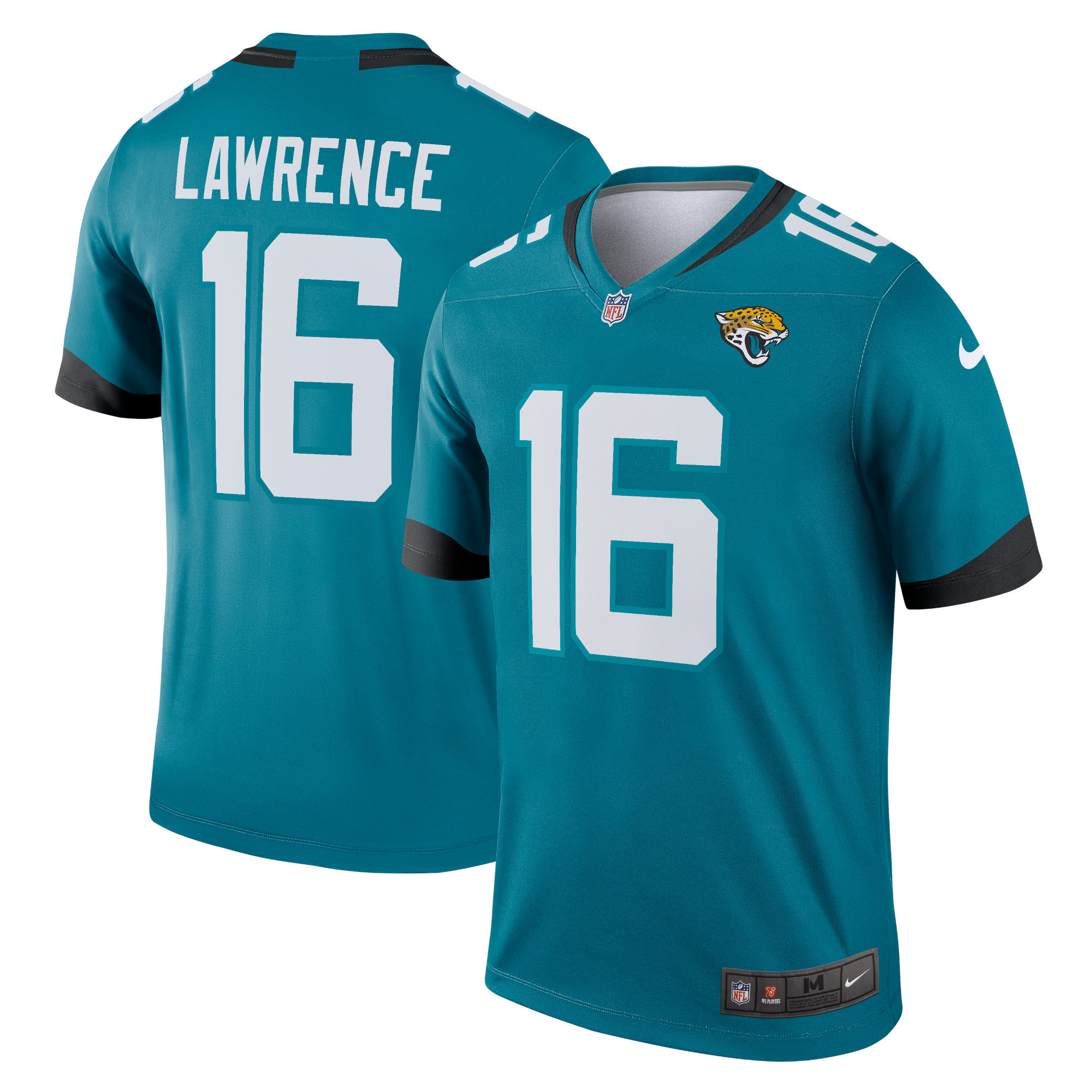 Trevor Lawrence Jacksonville Jaguars Legend Jersey – Teal NFL