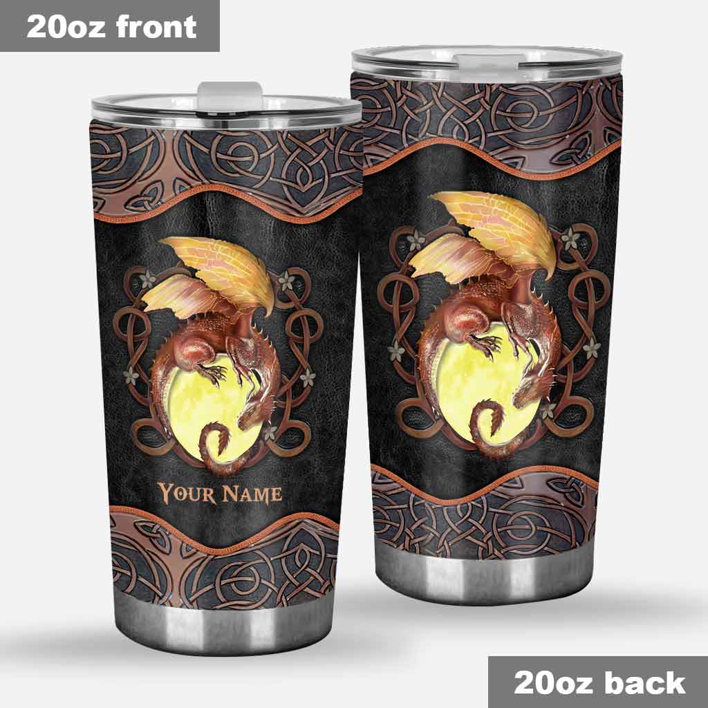 Love Dragons Personalized Stainless Steel Tumbler