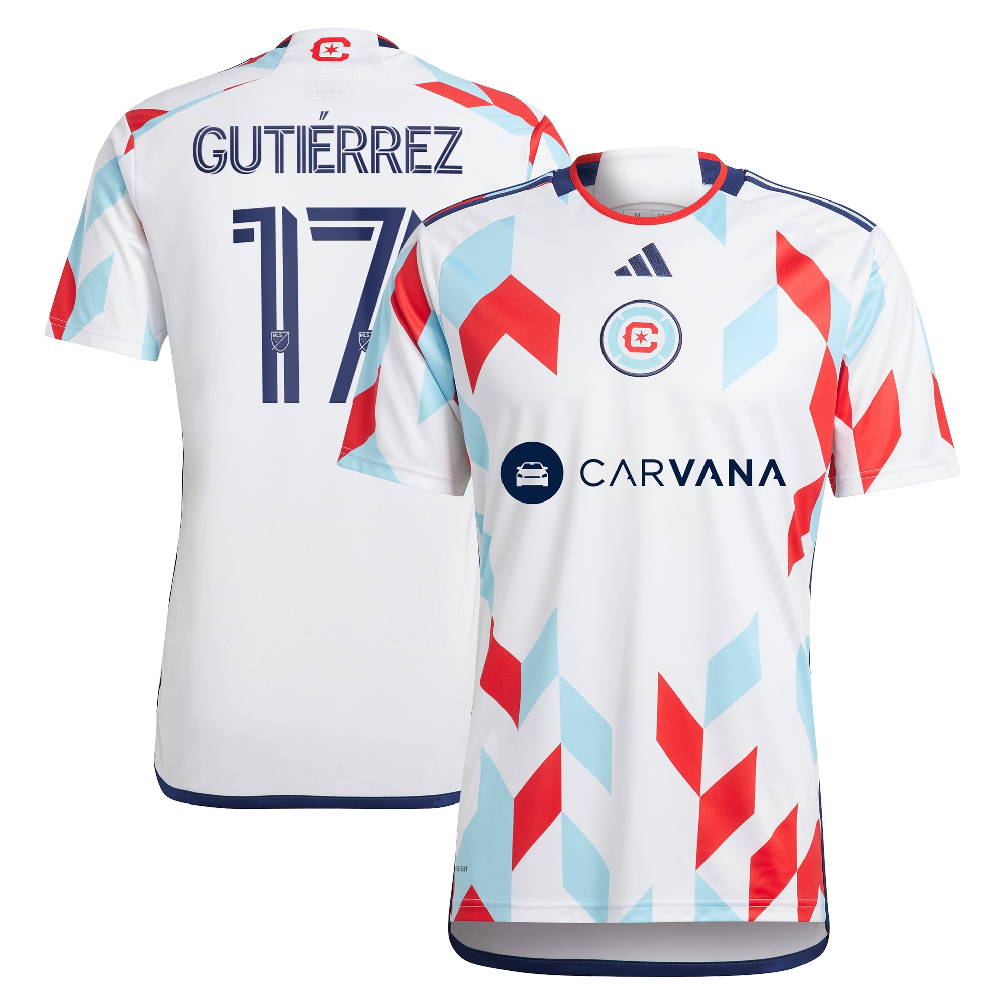 Brian Gutiérrez Chicago Fire 2024 A Kit For All Replica Player Jersey  White