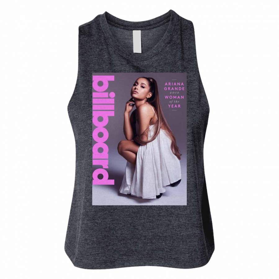 Ariana Grande Billboard Cover Woman Crop Tanktop