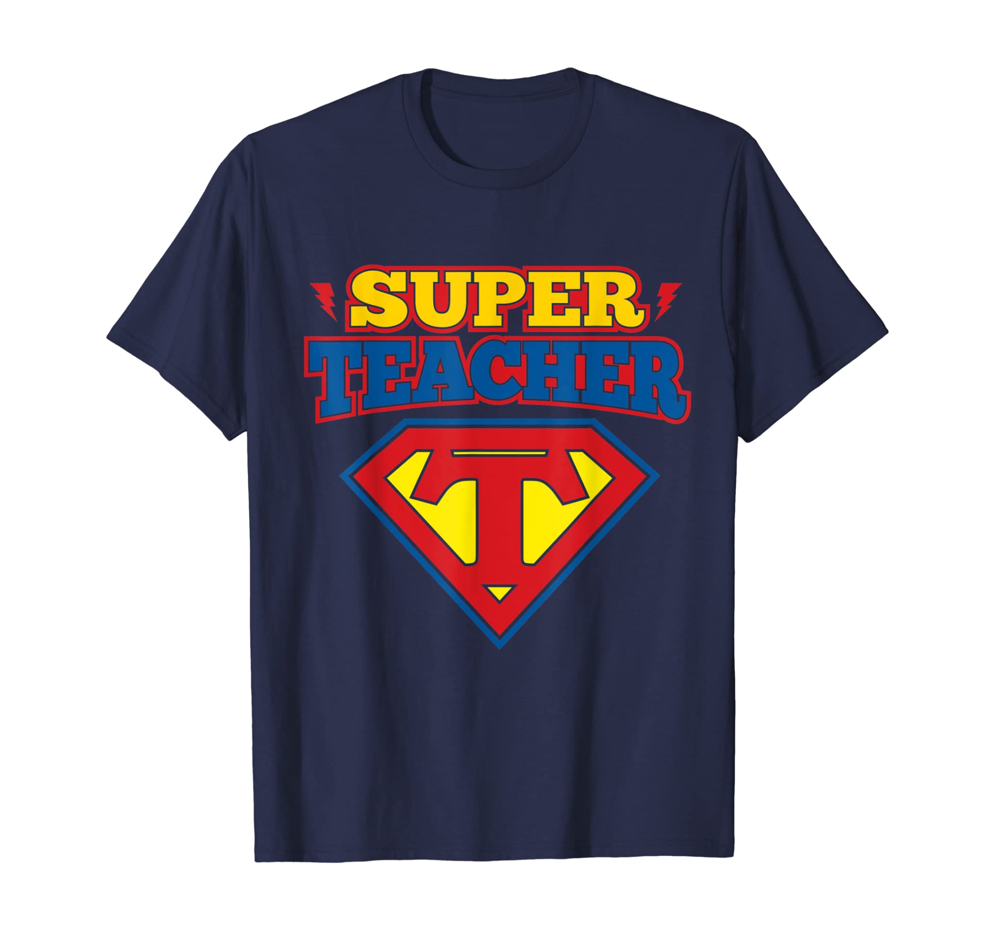 Superteacher Superhero Funny Teacher Gift idea T-shirt T-Shirt