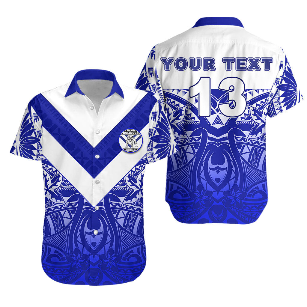 (Custom Personalised) Makoi Bulldogs Hawaiian Shirt Forever Fiji Rugby – Version Fresh 02 – Custom Text And Number Lt13