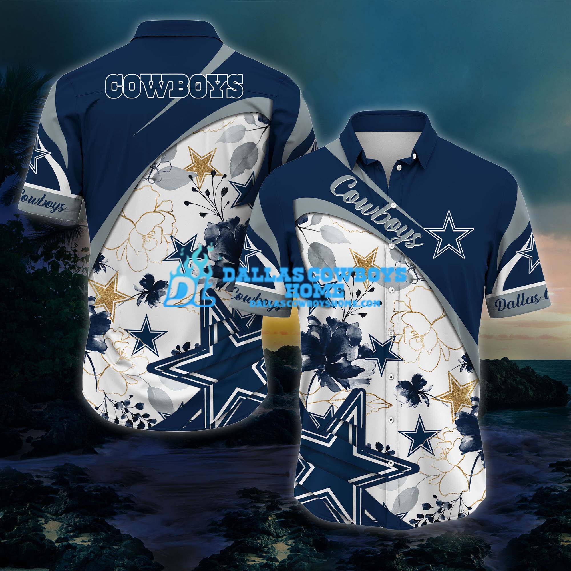 Dallas Cowboys Hawaiian Shirt 0001220017 Design By Dallas Cowboys Home