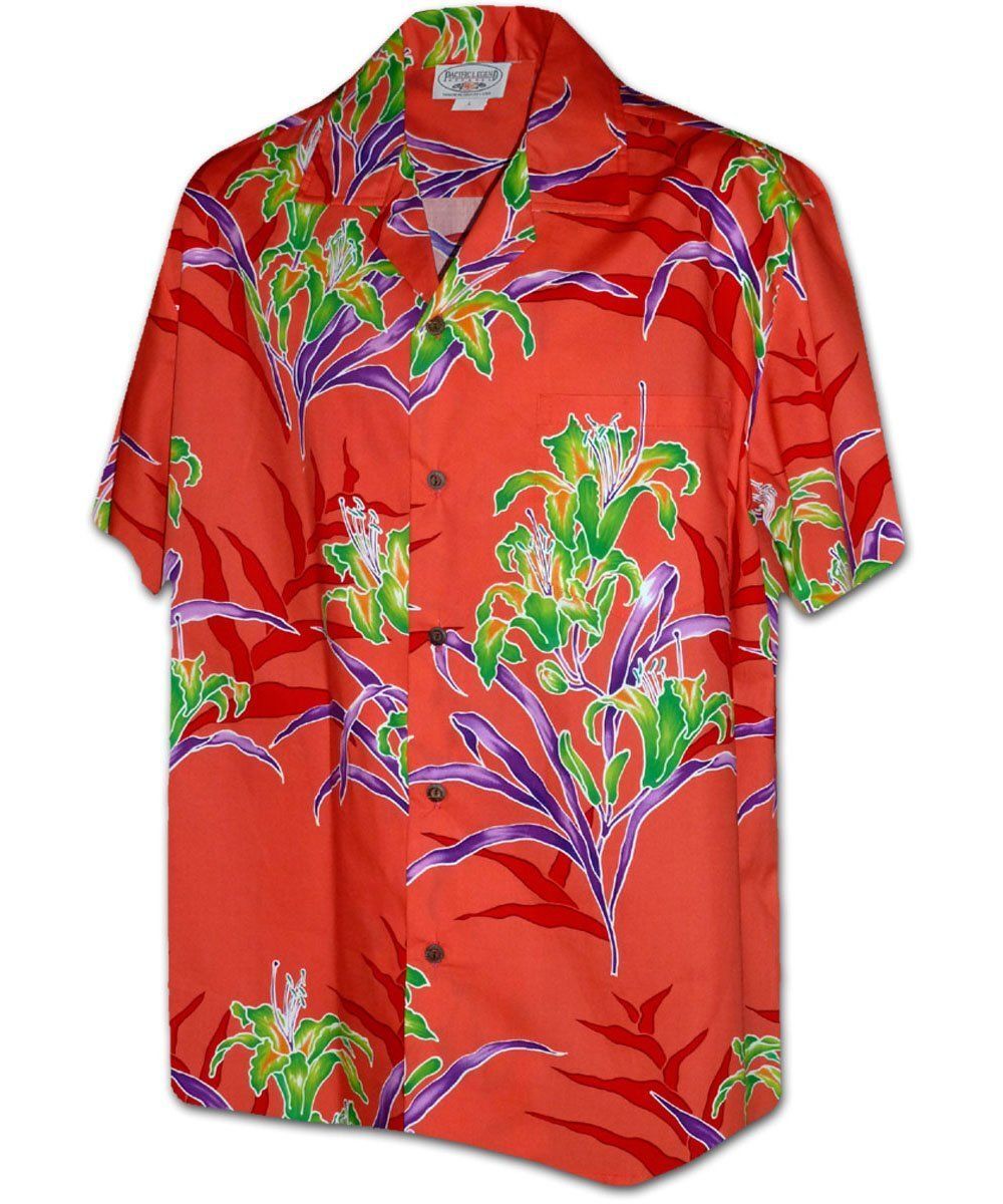 Lily Tropicana Coral Hawaiian Shirt – Fashion Store