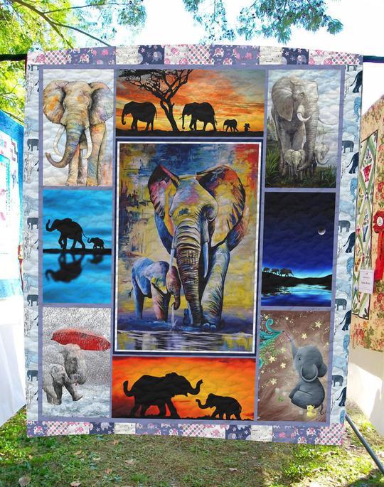 Mp2310 – Elephant – Love Of Mom – Quilt